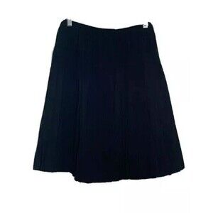 Fritzi Skirt Womens Medium Black A Line Elastic Waist M Mid Length NEW